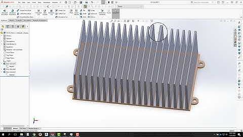 Using Equations and Design Tables in Solidworks