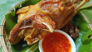 មាន់ដុតទឹកដូងពិសេស (Khmer food )