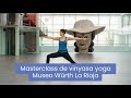Masterclass de vinyasa yoga en Museo Würth La Rioja