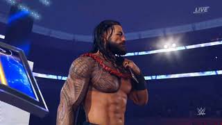 THE TRIBAL CHIEF ENTRANCE 🔥 In WWE 2K24🔥#wwe2k24 #tribalchief #trendingshorts