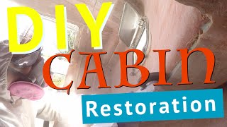 DIY Project Trophy  Cuddy Cabin Restoration Pt. 1