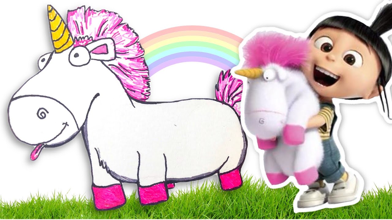 Desenho De Unicornio Meu Malvado Favorito Agnes