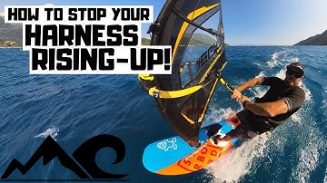 How to stop your harness riding up while you windsurf! #insta360 #windsurf