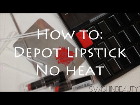 TINAMARIEONLINE: How to Sanitize and Depot Lipstick Without Heat