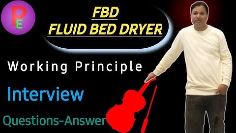 FBD| Fluid Bed Dryer| Fluidised bed dryer| FBD working principle| Interview Questions-Answers|FBP