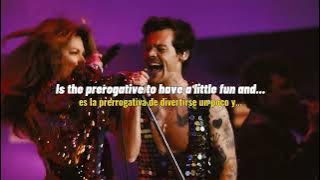 man! i feel like a woman - harry styles & shania twain (lyrics   sub. español)