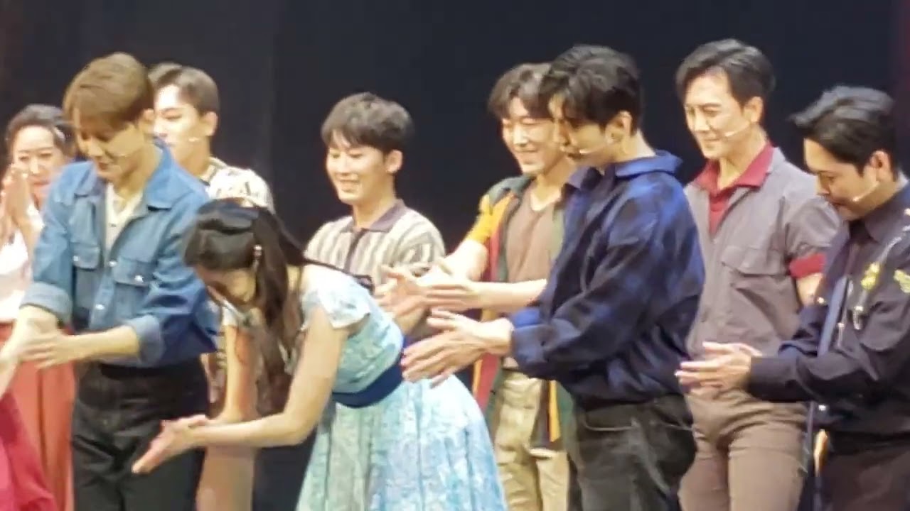 20230108 WEST SIDE STORY KOREA 뮤지컬 웨스트 사이드 스토리　韓国　ウエストサイド物語　フィナーレ