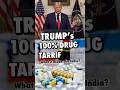 Trump’s 100% Drug Tariff: What It Means for India 💊🇮🇳