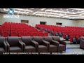 تأثيث مسرح قاعه الاجتماعات الرئيسية بادارة مستشفيات القوات المسلحه بالخرج شركة اوجين للتجارة