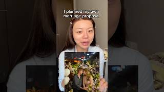 I planned my own wedding proposal STORY TIME🫩🫩 #grwm #storytime #marriage