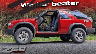 Summer Blazer Z69 updates - crank windows, fixed door pulls, maybe LS swap?