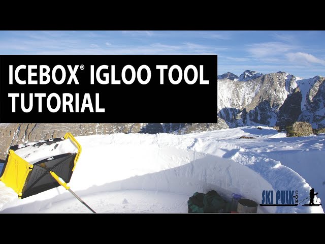 ICEBOX® Igloo Tool - Grand Shelters Igloo Building Tools For Snow Camp