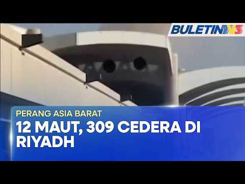 PERANG ASIA BARAT | 12 Maut, 300 Cedera Dalam Serangan Di Lapangan Terbang Riyadh