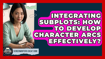 Integrating Subplots: How To Develop Character Arcs Effectively? - Screenwriter