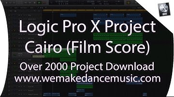 Logic Pro X Template - Filmscore - Cairo By Mikas www.wemakedancemusic.com