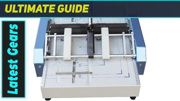 SOYPAX A3 Booklet Maker: The Ultimate Folding & Stapling Machine