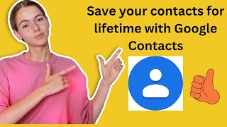 Save your contacts for lifetime with Google Contacts |Zain Tech| screenshot 4