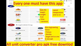 All unit converter pro apk download free screenshot 2