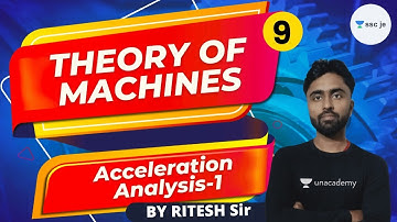 8:00 PM - SSC JE Exam | Theory of Machines | Acceleration Analysis-1 | By Ritesh Mishra