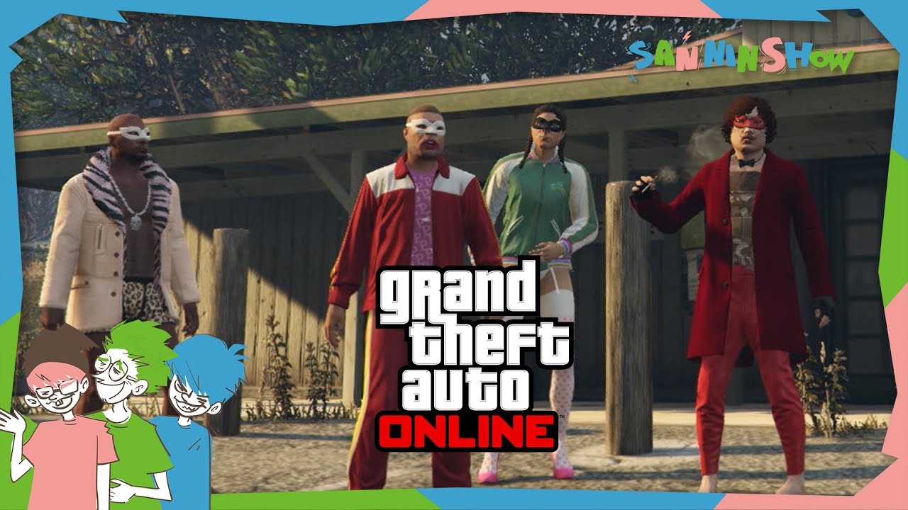 まだ俺たちは死んじゃいないぜ！　視点：鉄塔 with ドンピシャ、ぺちゃんこ、標準【GTA5】