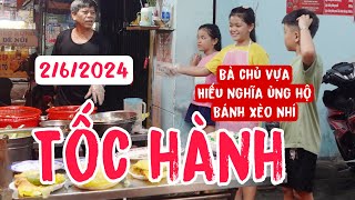 Tốc hành đến Bánh Xèo Nhí trả Tiền khi Bà Chủ Sầu riêng Hiếu Nghĩa nhờ Mua cho nhân viên ăn tối