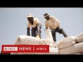 Building sustainable schools in Senegal using 'moon bricks' - BBC Africa