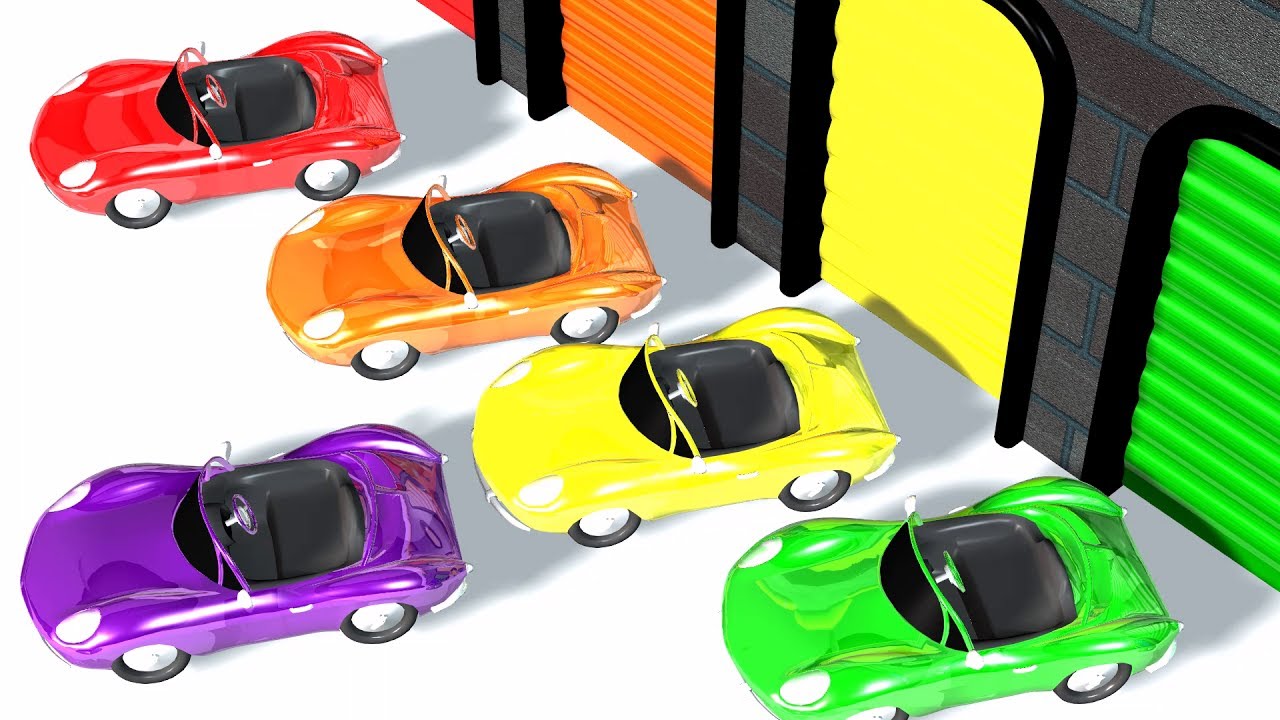 Colors for Kids to Learn with Cars Learning Colours Videos for Toddlers