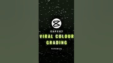 CAPCUT | VIRAL COLOUR GRADING TUTORIAL 🔥⚡ | #shorts #tutorial #edit #viral