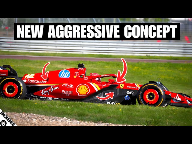 First Look At Ferrari’s Newly Upgraded Aggressive SF-24 Evo class=