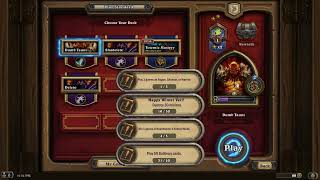 Dumb Taunt - New Ranked Deck - Garrosh Hellscream vs Thrall, Jaina, Rexxar, Illidian Stormrage b2b