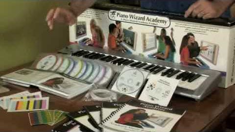 What comes with the Piano Wizard Academy?