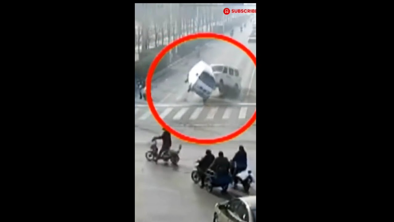 Mysterious Ghost Car Crashes... Strange phenomenon caught on camera...