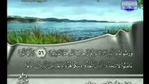 سورة المائدة كاملة الشيخ فارس عباد