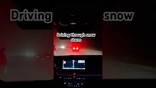 Itni heavy snow mein drive karoge? ❄️🌨️ Dekho pura video!