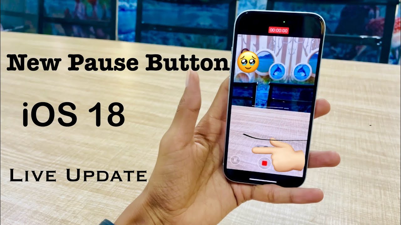 Let’s Update To iOS 18 || iPhone 15 Live Update || Green Screen / White ...