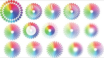 Làm thế nào để tạo màu sắc cầu vồng trong CorelDRAW?