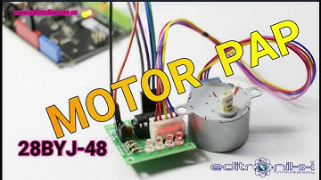 MOTOR PASO A PASO 28BYJ-48 UNIPOLAR  controlado con ULN2003 por y microcontrolador o ARDUINO
