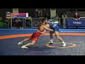 1/2 FS - 57 kg: T. GILMAN (USA) v. D. FIX (USA)