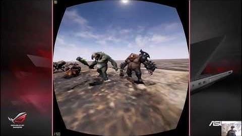 UE4 Oculus Rift DK2 + Leap Motion game prototypes - Monster Maze