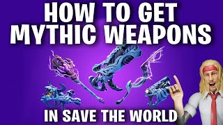 How to Get Storm King Weapons in Fortnite Save the World | TeamVASH