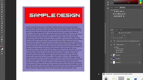 Photoshop CC 2020 Tutorials - How to use rectangle tool and  Text tool - collotutorials