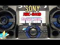 Sony mhcm40d all in one hifi system  bass sound test