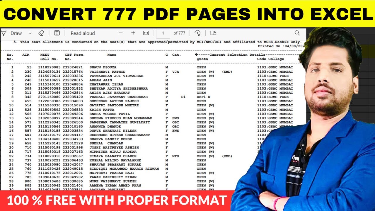 Free Pdf To Excel Convertor Free Pdf To Excel Convertor
