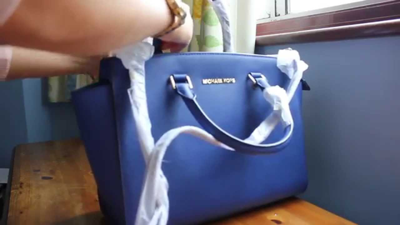 Michael Kors Collection Sapphire Blue Crepe Knit Dress sz 10