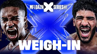 Misfits x DAZN X Series 003 Weigh In