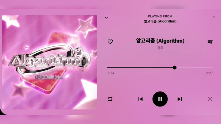 CHUNG HA (청하) - Algorithm (알고리즘) [Audio]