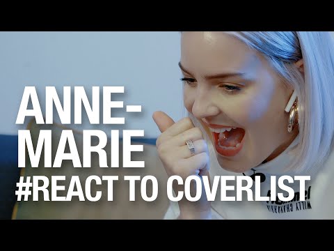 자기 <strong>노래</strong> 커버 들은 <strong>앤</strong> 마리(Anne-Marie)의 <strong>반응</strong> by 커버리스트 | Reaction Video