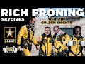 RICH FRONING SKYDIVES WITH THE U.S ARMY GOLDEN KNIGHTS Presented by U.S. Army Warrior Fitness