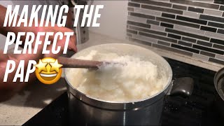 How to make Pap/Uphuthu Tutorial || South African Youtuber