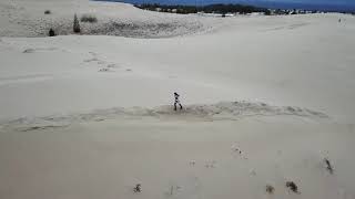 Чарская пустыня Чарские пески  съемка с дрона- апрель 2018 Chara sands Russia drone